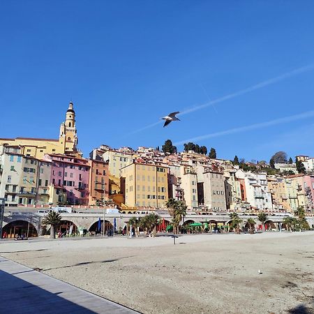 Le Coq Bleu D'Azur - Piscine - Parking! Apartment Menton Bagian luar foto